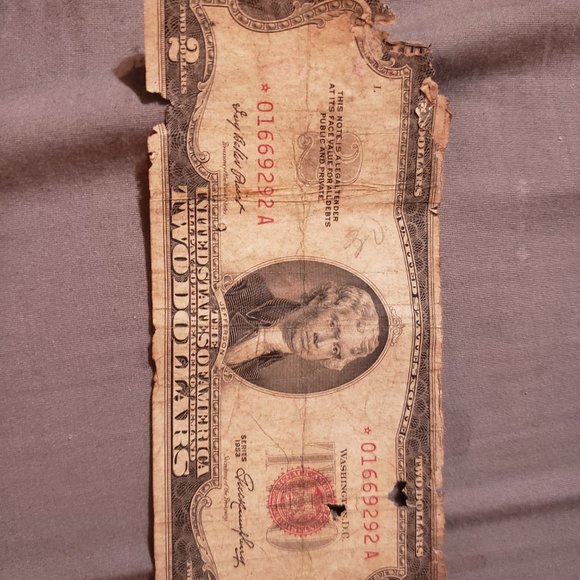 2 dollar star note red sealed - Picture 2 of 2
